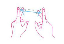 汚れたところは巻き取る